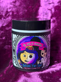 Buttons for eyes 8oz whipped body butter