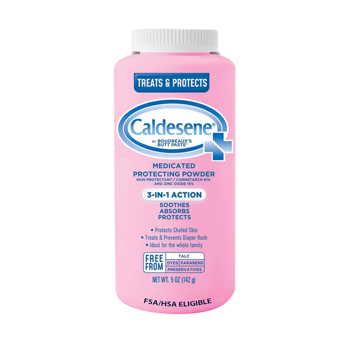 Caldesene 3-in-1 Medicated Protective Body Powder - 5 oz - 24 Pack