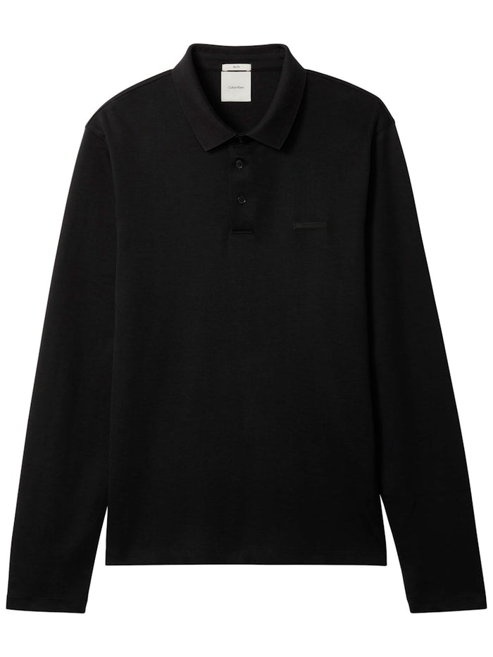 Calvin Klein LS Slim Supima Polo
