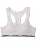 Calvin Klein Molded Logo Bra - Classic White