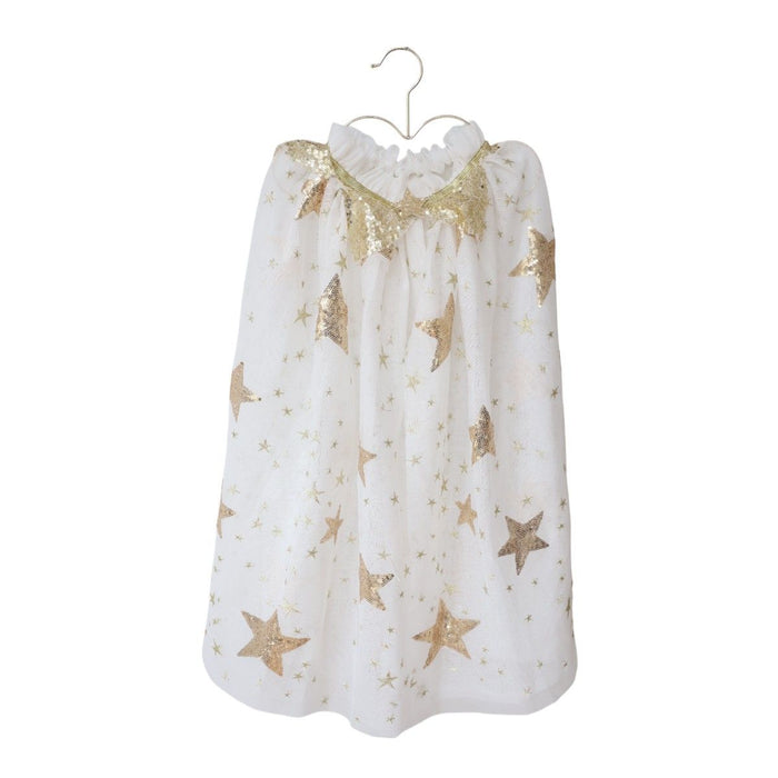 Le Petit Souk - Cape Dress Up - Gold Sequin Star