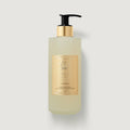 Carmina Hand & Body Wash pump bottle with gold label, frosted glass, front view | Creed Boutique