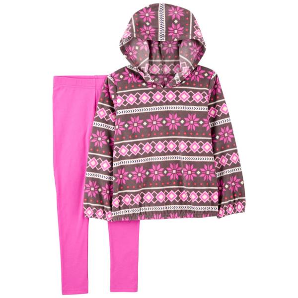 Carter's Big Girls Fair Isle Fleece Pullover ONLY