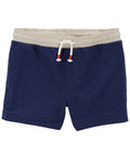 Carter's Boys Pull-on Knit Rec Shorts - Navy