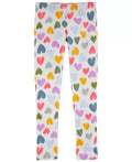 Carter's Little Girls Heart Leggings