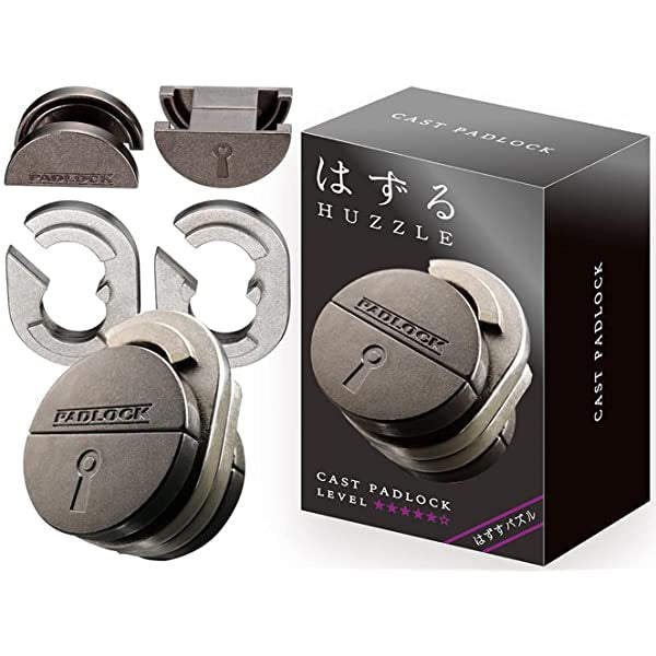 Cast Padlock Huzzle Puzzle