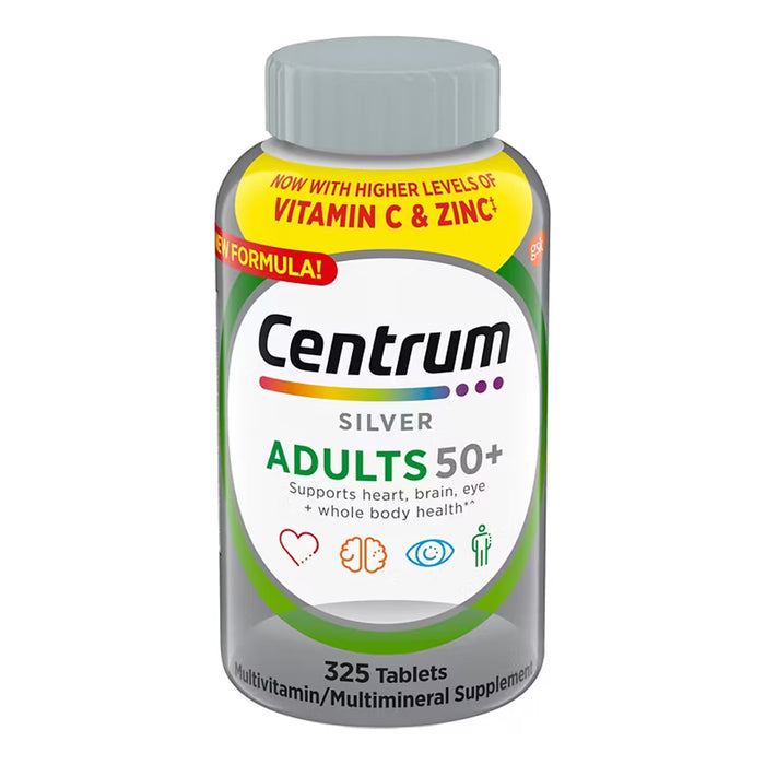 Centrum Silver Adults 50+ Multivitamins - 325 ct