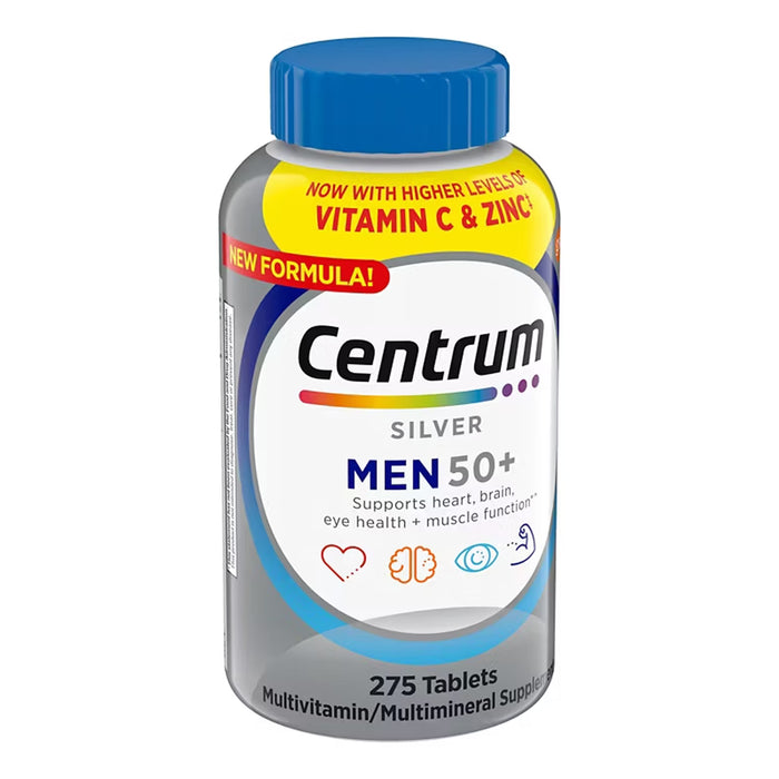 Centrum Silver Men 50+ Multivitamin and Multimineral Supplement - 275 Ct