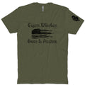 Cigars Whiskey Guns And Freedom T-Shirt