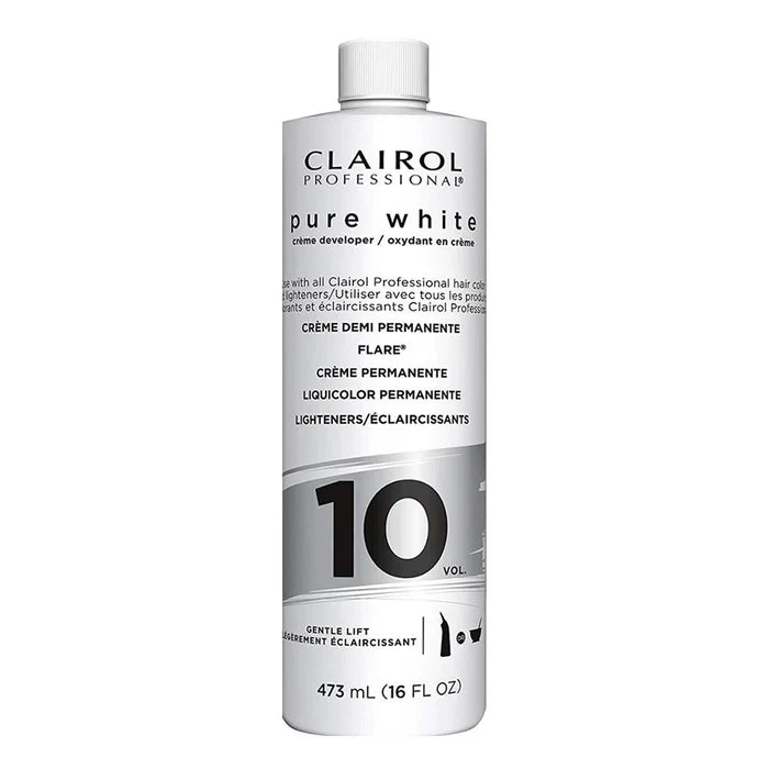 CLAIROL Pure White Creme Developer (16oz) - Vol.10