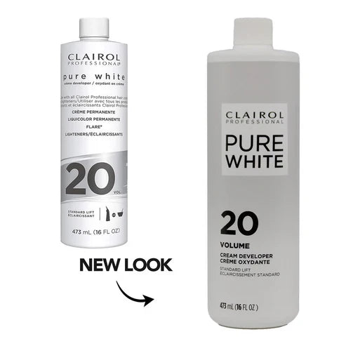 CLAIROL Pure White Creme Developer (16oz) - Vol.20