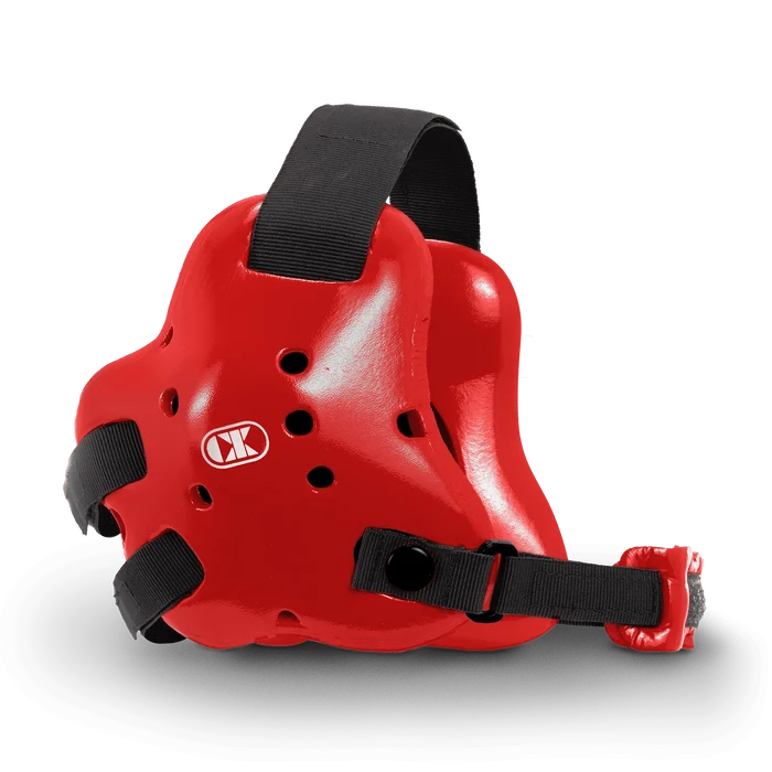 Cliff Keen EF66 Fusion Headgear Black-Scarlet - Takedown Distribution