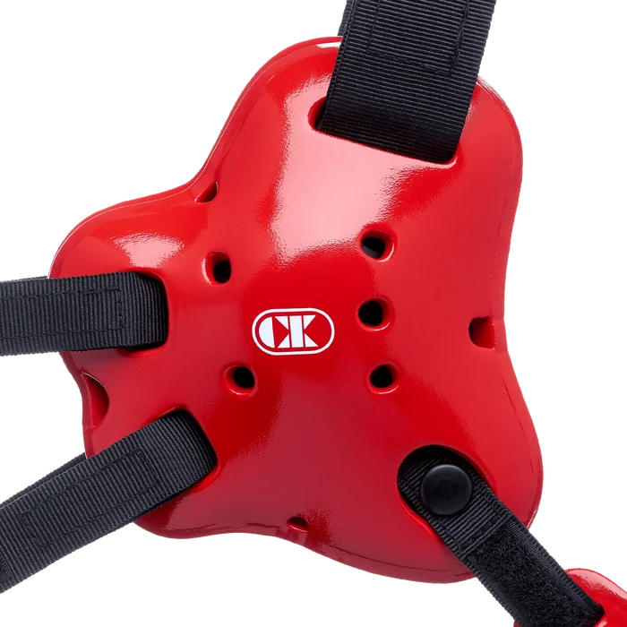 Cliff Keen EF66 Fusion Headgear Black-Scarlet - Takedown Distribution
