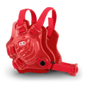 Cliff Keen F5 Tornado Headgear Red-Red - Takedown Distribution