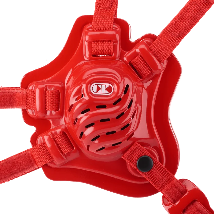 Cliff Keen F5 Tornado Headgear Red-Red - Takedown Distribution