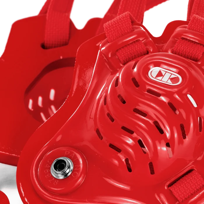 Cliff Keen F5 Tornado Headgear Red-Red - Takedown Distribution