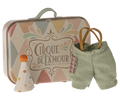 Maileg - Clothes For Mouse - Clown Clothes In Suitcase