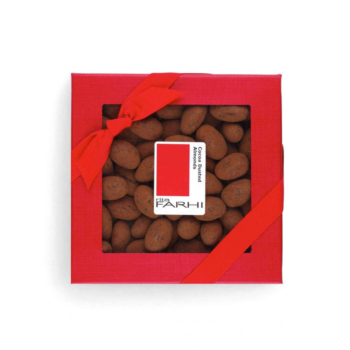 Cocoa Dusted Dark Chocolate Almonds, Palm Oil Free, 200g