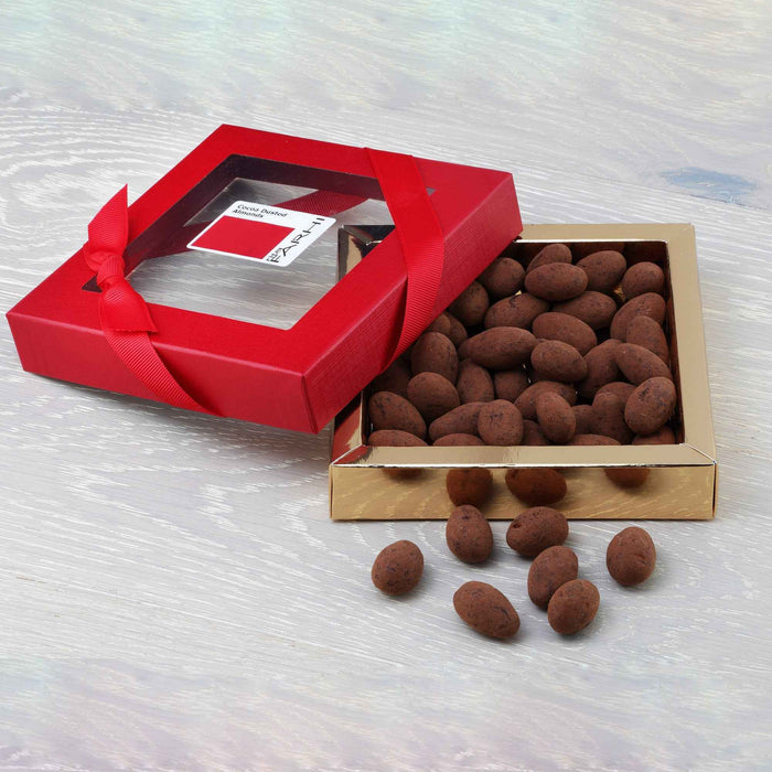 Cocoa Dusted Dark Chocolate Almonds, Palm Oil Free, 200g