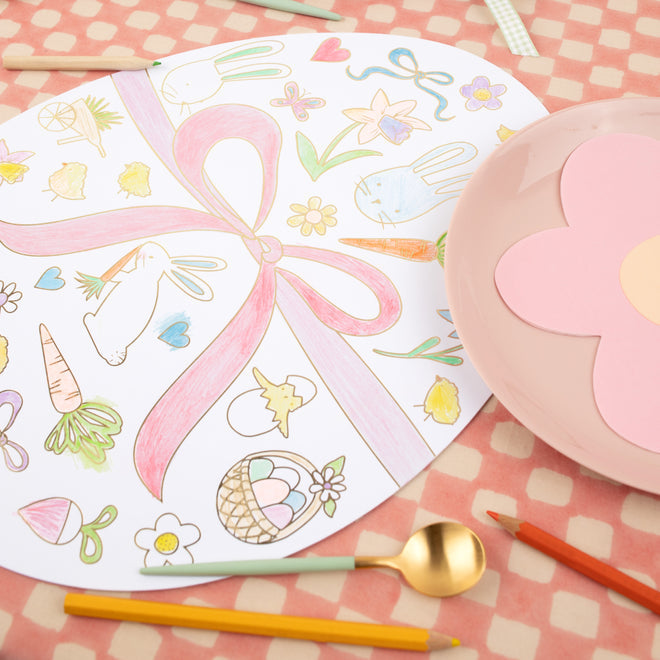Colouring Placemat - Easter - Lifestyle Cut