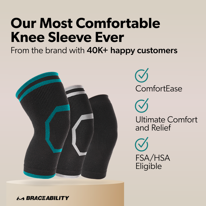 Our meniscus tear knee brace is our most comfortable yet from the brand with over fourty thousand happy reviews