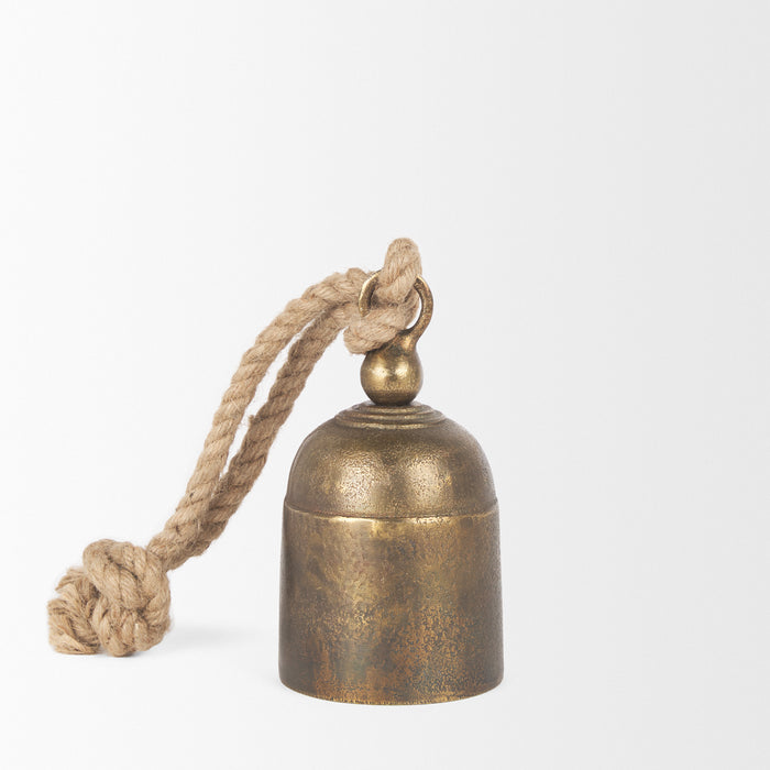 Copper Bell with Rope