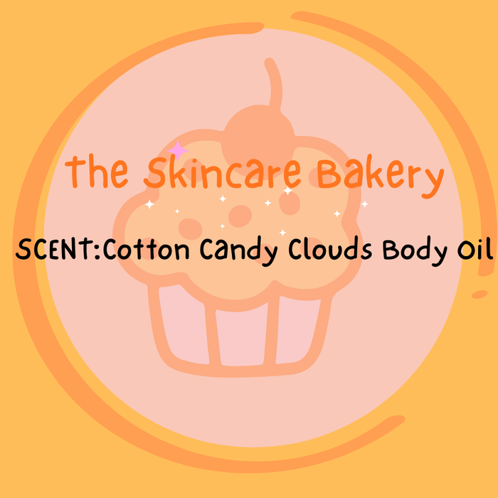 Cotton Candy Clouds Body Oil - The Skincare Bakery