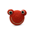 Crochet Frog Dog Toy