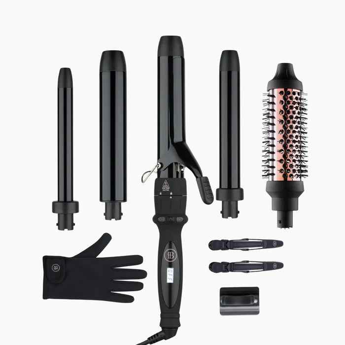 Curling Wand Set - 5 in 1 Curling Wand