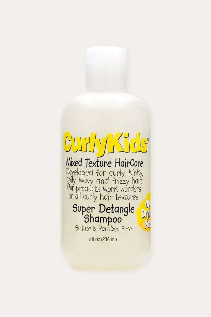 CURLY KIDS SUPER DETANGLE SHAMPOO 8oz CURLY KIDS