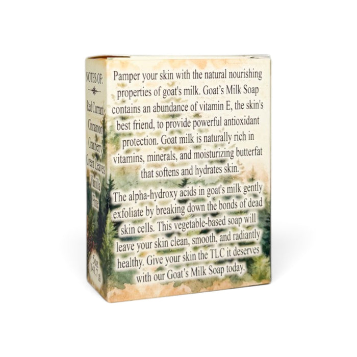 Currant & Cedar Goat's Milk Soap - Old Town Soap Co.