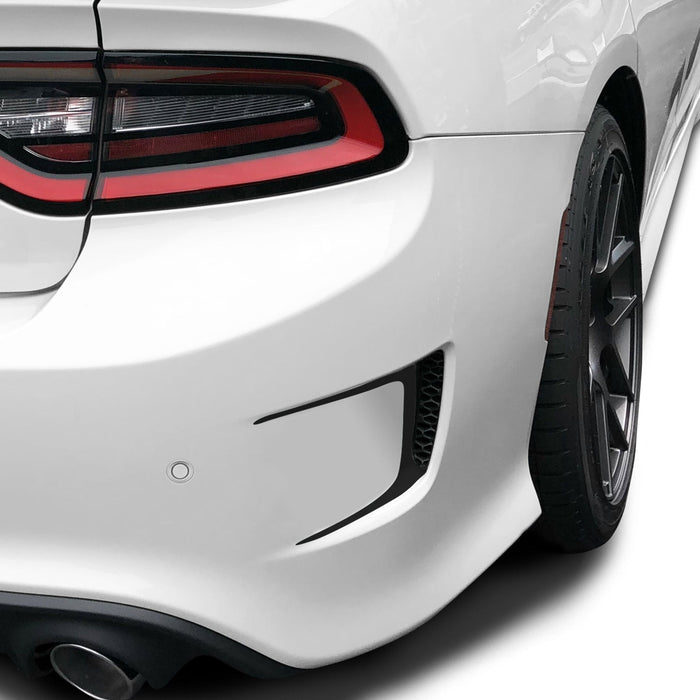 Custom Rear Bumper Vent Vinyl Decal Stickers Fits Dodge Charger 2015 - 2022 - Bogar Tech Designs