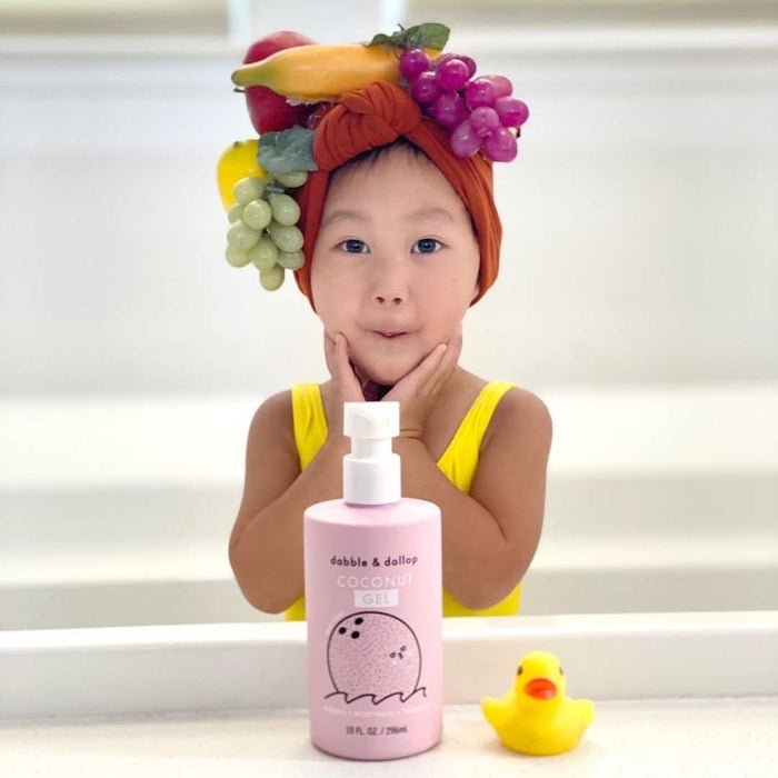 Dabble & Dollop® - Tear-Free Shampoo, Body Wash, & Bubbles - Coconut