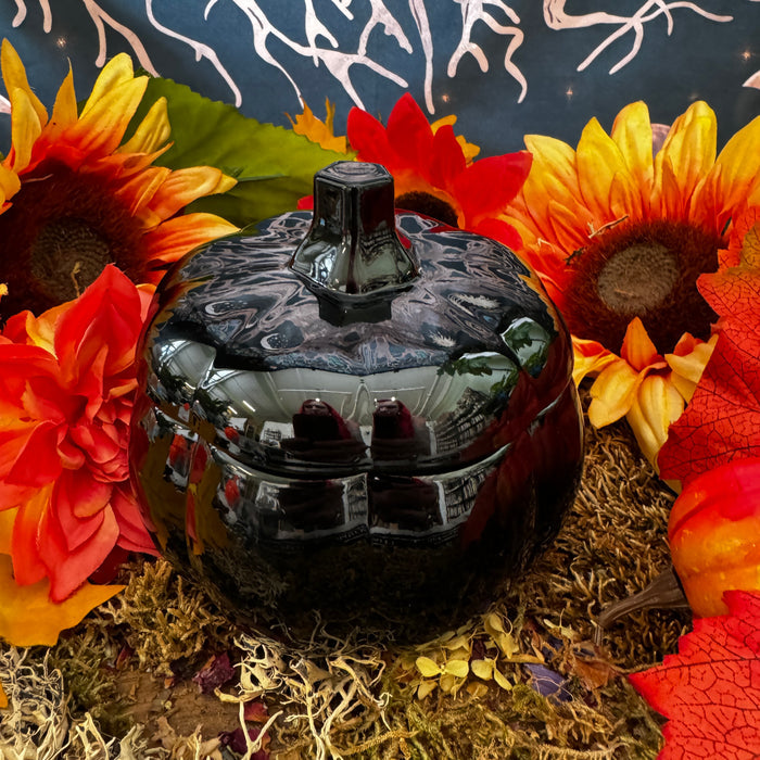 Dark Pumpkin Fall Ritual Candle LIMITED EDITION