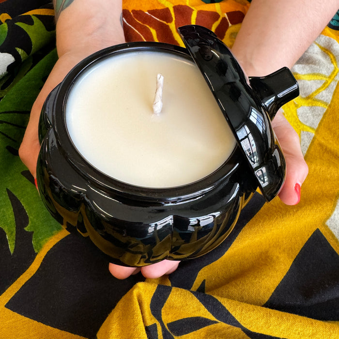 Dark Pumpkin Fall Ritual Candle LIMITED EDITION