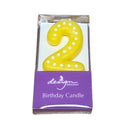 DESIGN Numbered Birthday Candle - 2