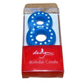 DESIGN Numbered Birthday Candle - 8