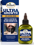 DIFEEL MENS ULTRA GROWTH BASIL AND CASTOR BEARD OIL 2.5 OZ. - Palms Fashion Inc.