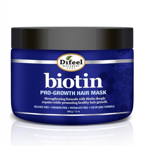 Difeel Pro-Growth Biotin Hair Mask 12 oz. - Palms Fashion Inc.