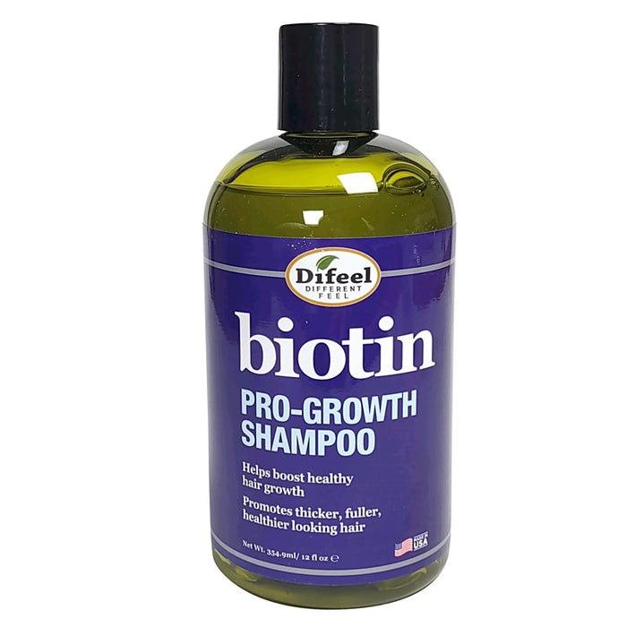 Difeel Pro-Growth Biotin Shampoo 12 oz. - Palms Fashion Inc.