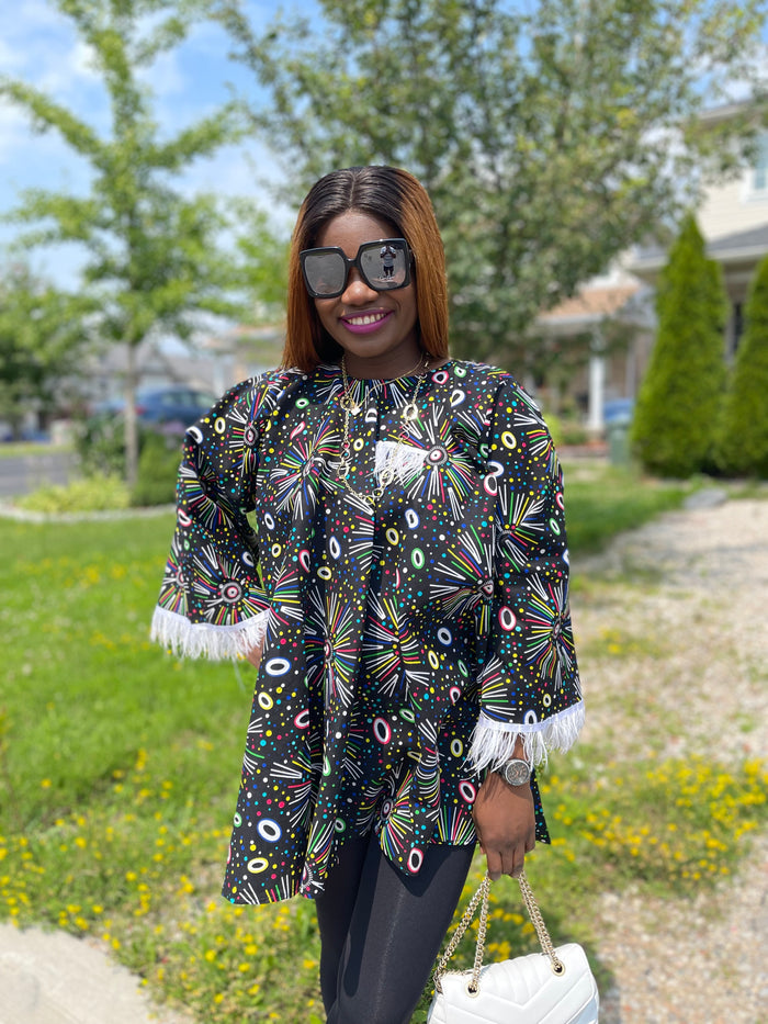 Diora 02 - Beautiful African print Ankara Dress