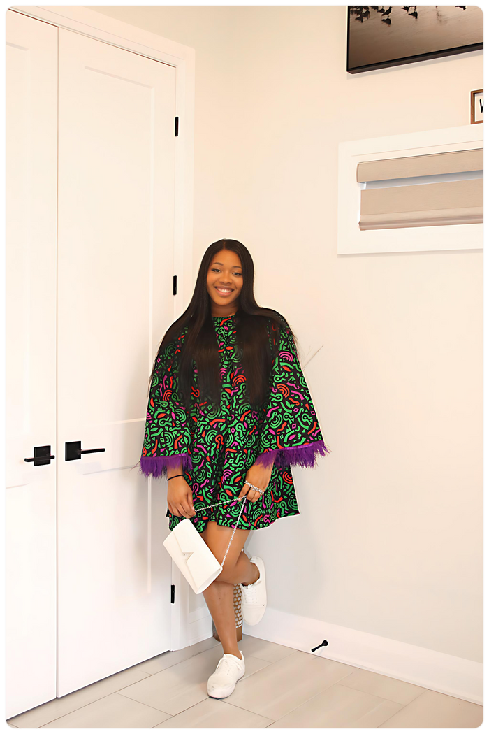 Diora 03 - Beautiful African print Ankara Dress
