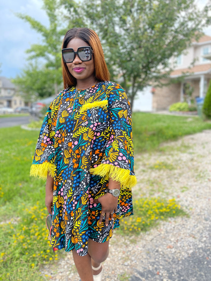Diora 04 - Beautiful African print Ankara Dress