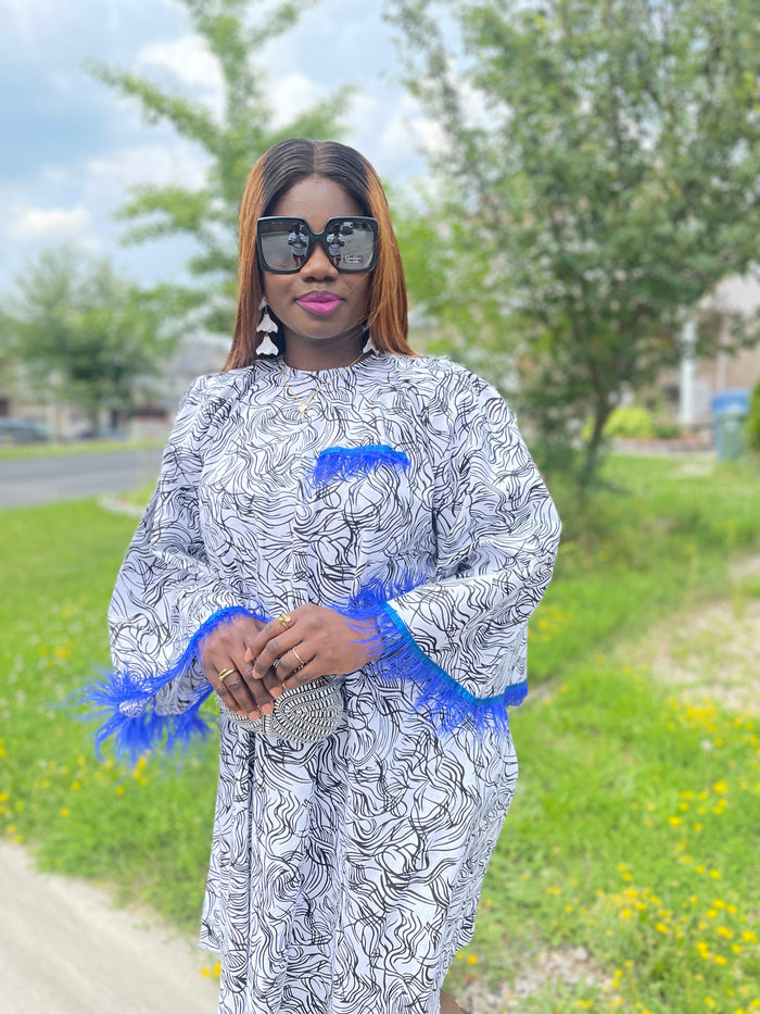 Diora 05 - Beautiful African Print Ankara dress