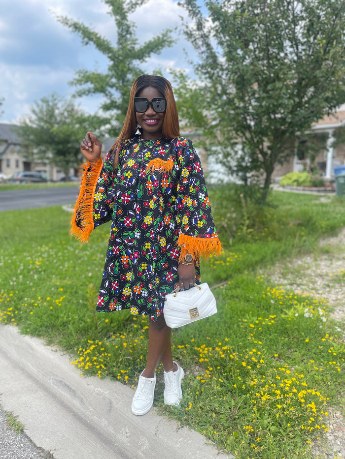 Diora 07 - Beautiful African Print Ankara dress