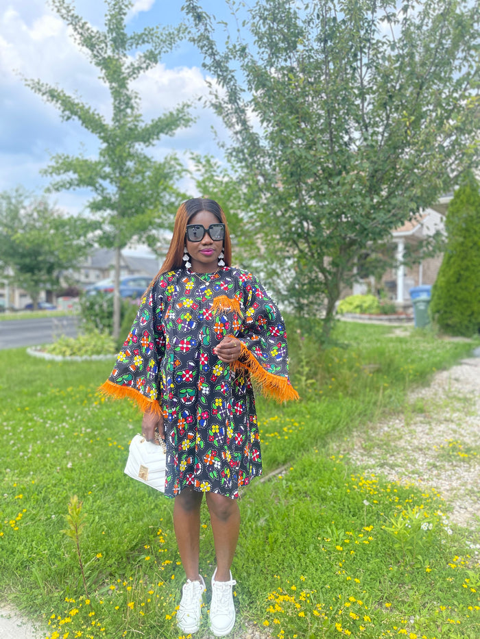 Diora 07 - Beautiful African Print Ankara dress