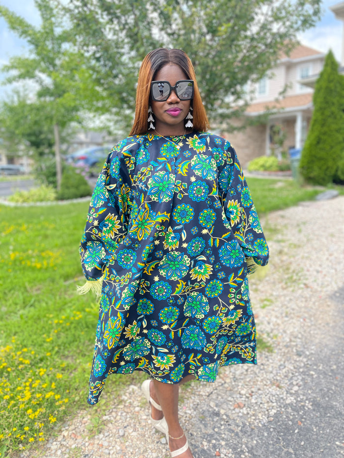 Diora 10 - Beautiful African Print Ankara dress