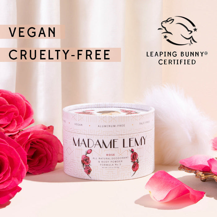 DISCONTINUED - Le Petit Rose Powder: Deodorant, Body Powder, Dry Shampoo | Madame Lemy