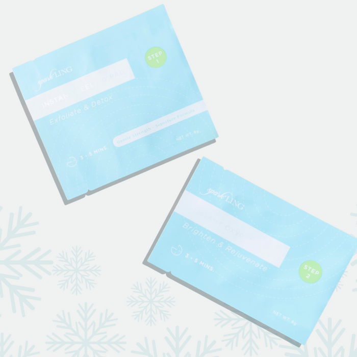 DISCONTINUED - SparkLing Instant DIY O2 Facial Kit (10 Treatments)| Ling Skincare