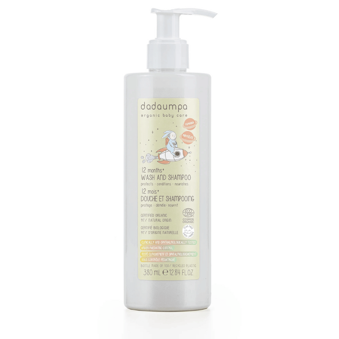 DISCONTINUED -Dadaumpa Wash And Shampoo 12months+ Organic Certified (12.84 Fluid Ounce) | GFL Cosmetics